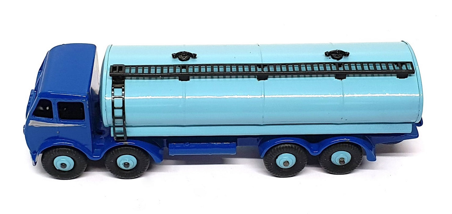  Dinky Toys 504 - Foden 14-Ton Tanker - Blue/Lt. Blue REPAINT