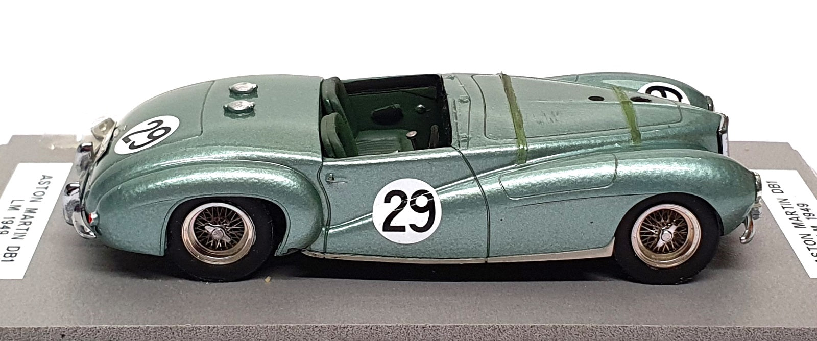 Unknown Brand ? 1/43 Scale A29LG - Aston Martin DB1 #29 LM 1949 - Lt. Green