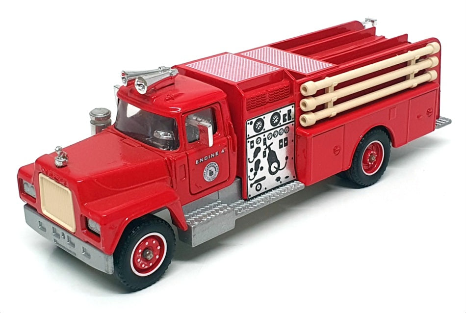Solido Toner Gram II 1/60 Scale 3106 - Mack Fire Engine Truck - Red