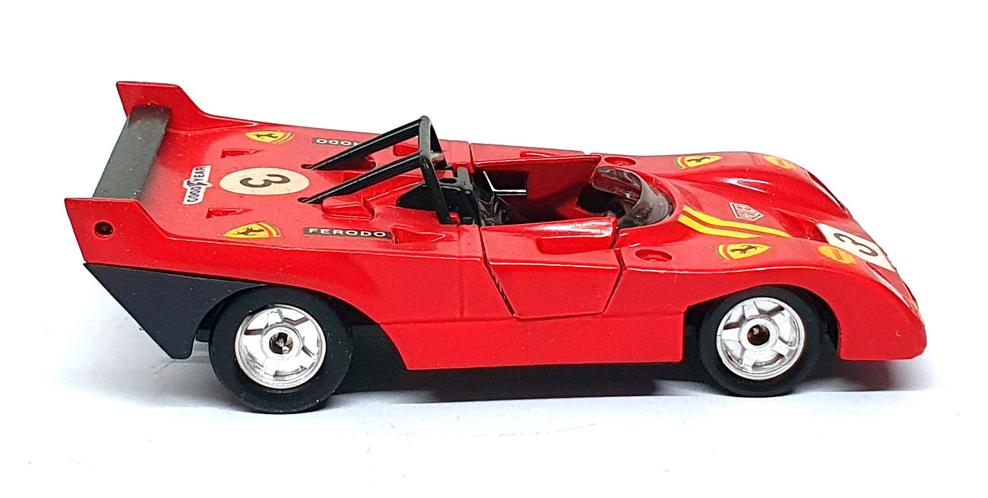 Norev Jet-Car 1/43 Scale Diecast 835 - Ferrari 008 Race Car #3 - Red