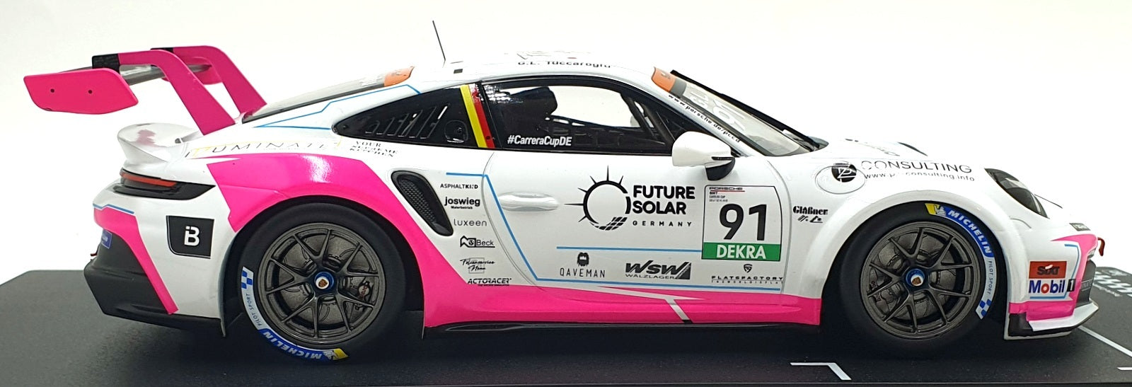 IXO 1/18 Scale LEGT18-24CUP004 - Porsche 911 GT3 Cup #91 Deutschland 2025