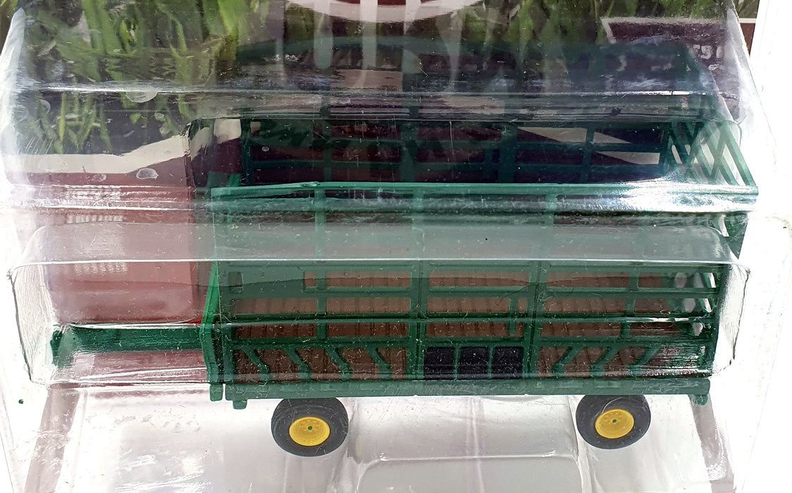 Greenlight 1/64 Scale 48060 - Bale Throw Wagon - Green