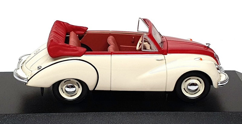IST Models 1/43 Scale Diecast IST 019 - 1953 IFA F9 Cabrio - White/Red
