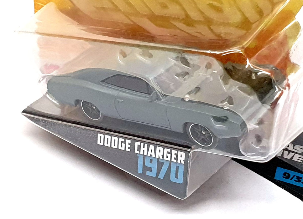 Mattel 1/55 Scale FCF35 9/32 - 1970 Dodge Charger Fast & Furious - Matt Grey