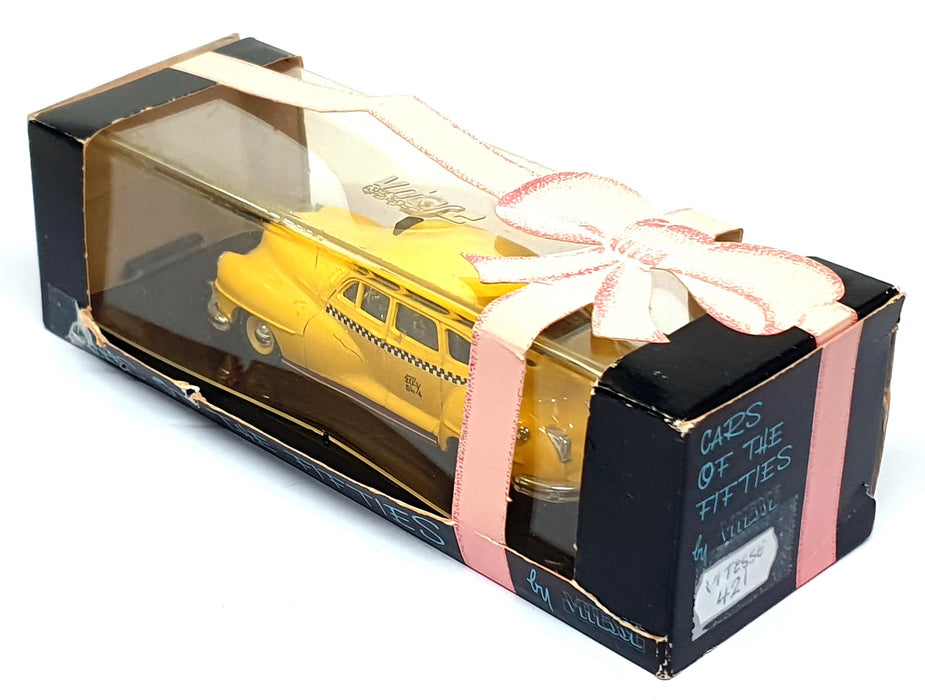 Vitesse 1/43 Scale Diecast 421 - 1947 De Soto New York Taxi - Yellow