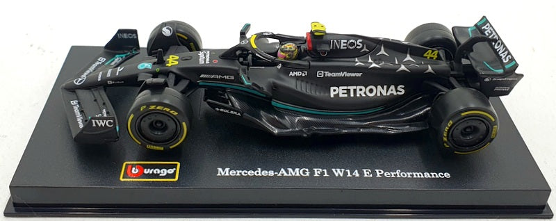Burago 1/43 Scale 18-38081 - F1 MercedesW14 E Performance 2023 #44 L.Hamilton