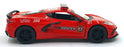 Kinsmart 1/36 Scale Pull Back & Go TY0109 - 2021 Corvette Fire Fighter Car - Red