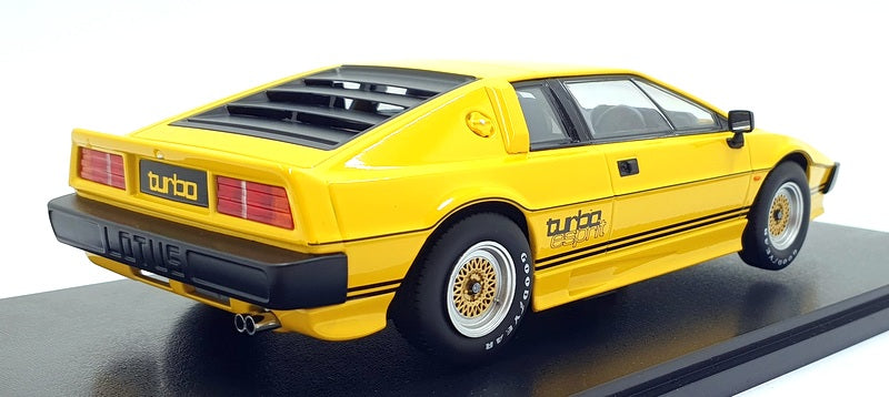 KK Scale 1/18 Scale KKDC181195 - 1981 Lotus Esprit Turbo - Yellow