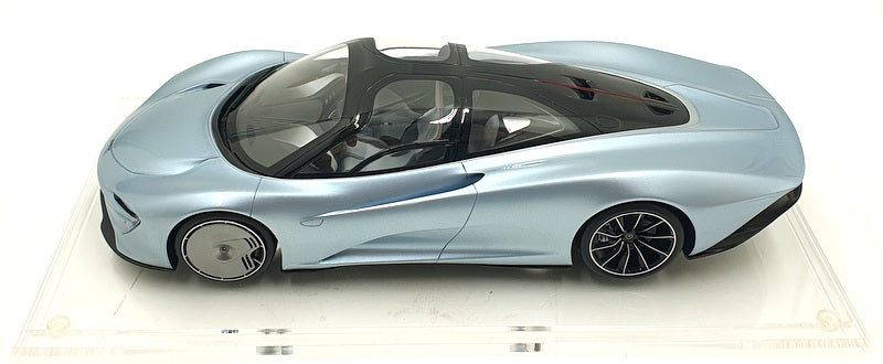 TSM Model 1/18 Scale 25425A - McLaren Speedtail - Light Blue