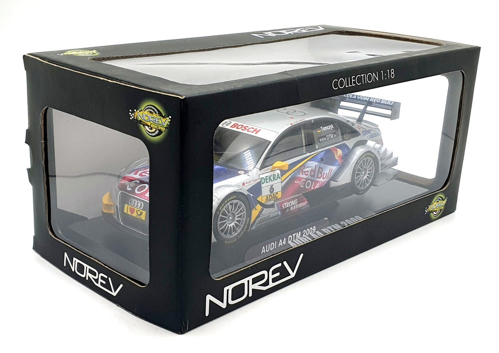 Norev 1/18 Scale Diecast 188330 - Audi A4 DTM 2009 #6 Tomczyk Red Bull