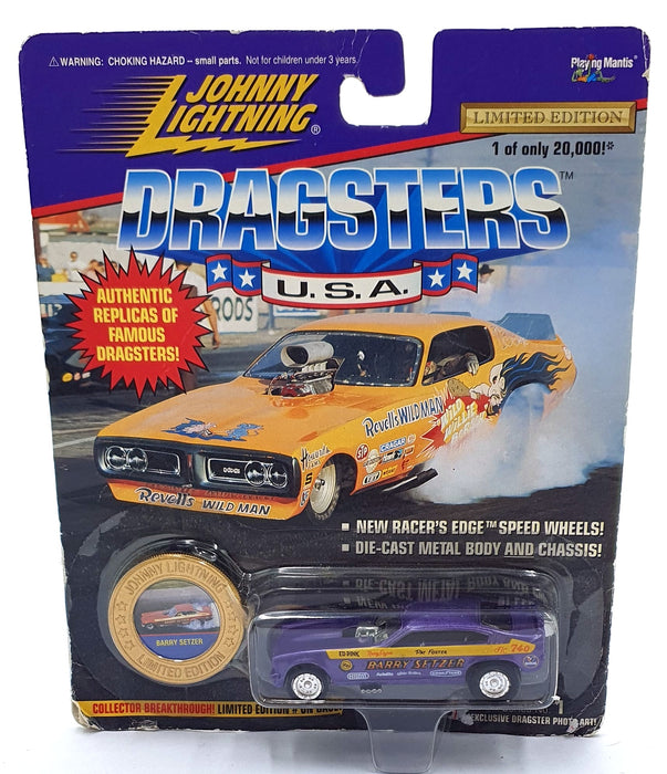 Johnny Lightning 1/64 Scale 323-01 Dragsters USA Barry Setzer - Purple