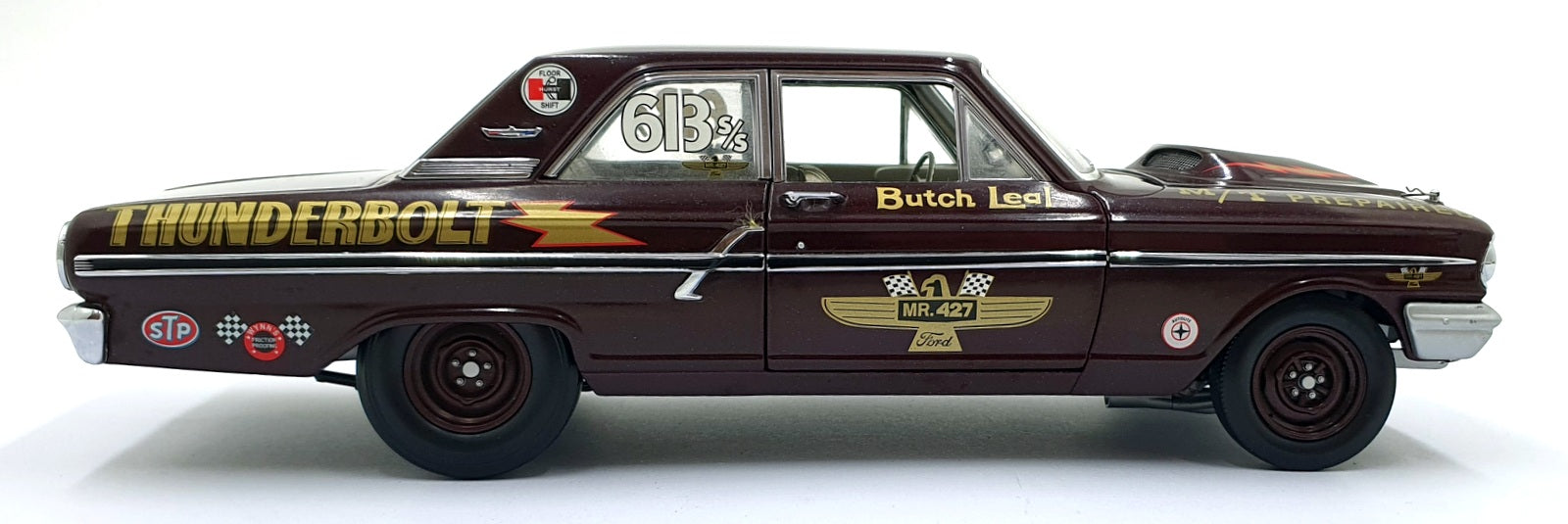 Ertl 1/18 Scale Diecast 29299P - 1964 Ford Thunderbolt - Maroon