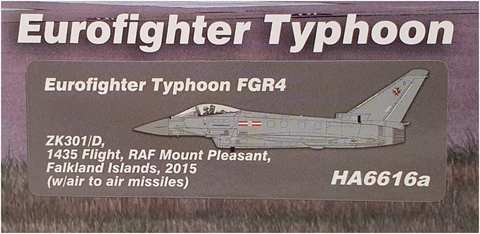 Hobby Master 1/72 Scale HA6616a - Eurofighter Typhoon FGR4 ZK301/D 2015
