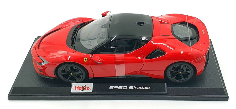 Maisto 1/18 Scale Diecast 46629 - Ferrari SF90 Stradale - Red