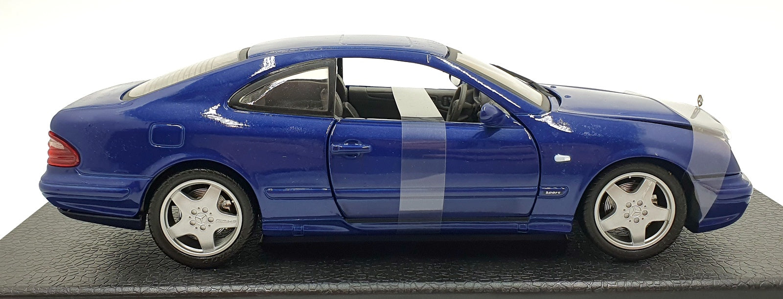 Anson 1/18 Scale Diecast 30343 - Mercedes Benz CLK AMG - Dark Blue