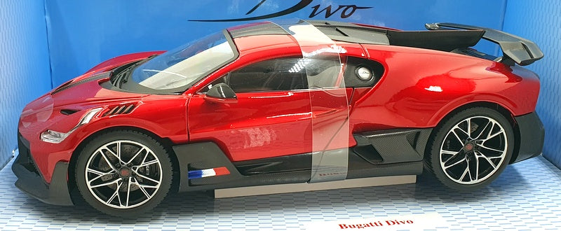 Burago 1/18 Scale Diecast 18-11045 - Bugatti Divo - Red