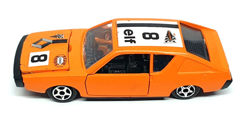 Norev 1/43 Scale Diecast 846 - Renault 17 Proto Elf #8 - Orange 