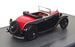 Matrix 1/43 Scale MX40205-021 - 1929 Bugatti Type 40 Roadster - Red/Black