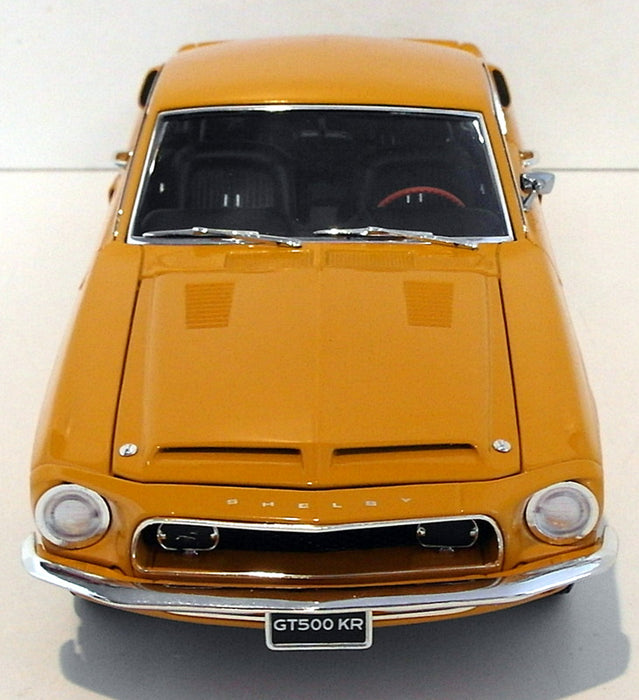 ACME Models 1/18 Scale A1801807 - 1968 Ford Shelby Mustang GT500KR - Dark Orange