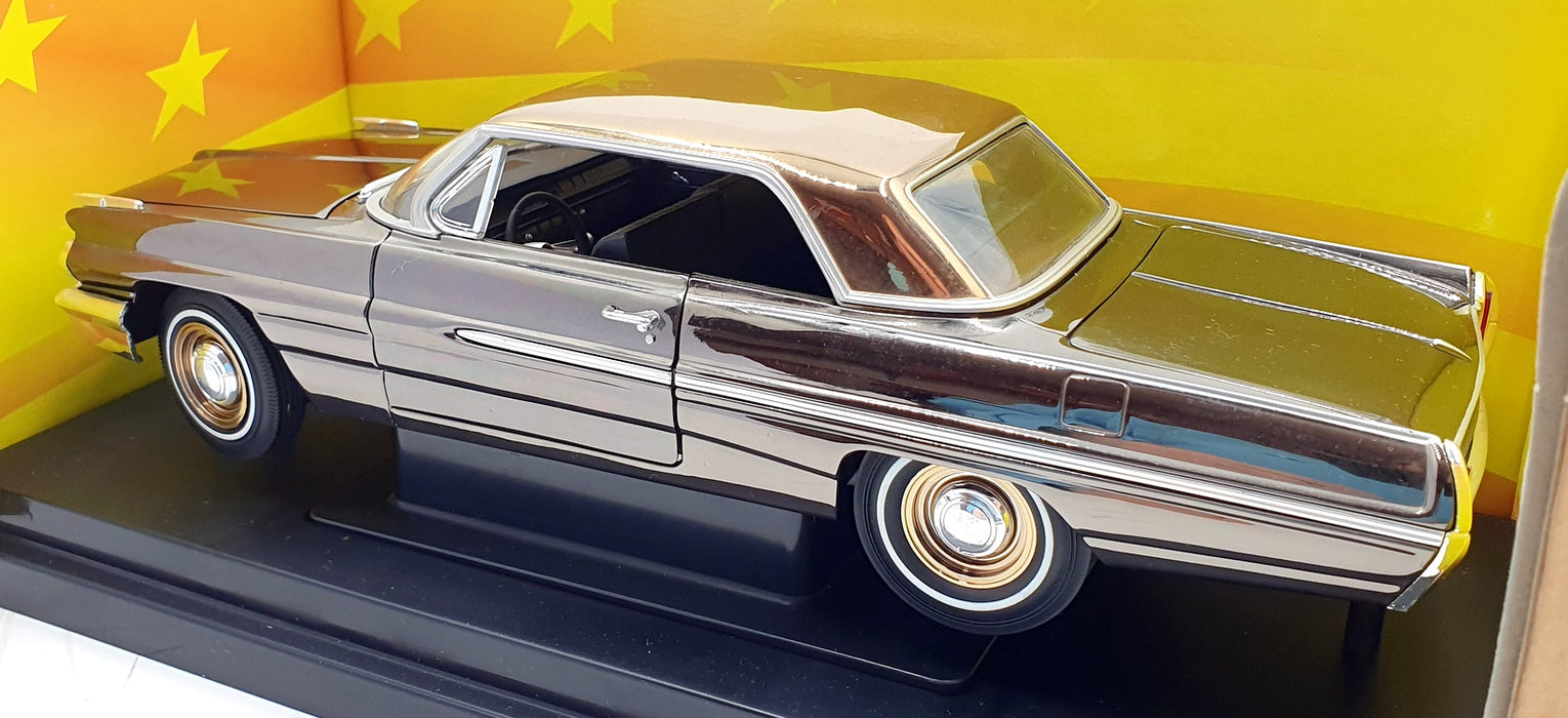 Ertl 1/18 Scale 36673 - 1962 Pontiac Catalina 412SD Chromed Polished aluminium
