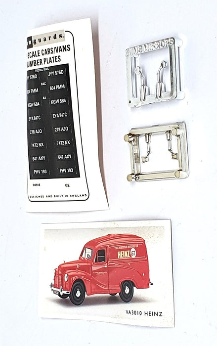 Vanguards 1/43 Scale VA3010 - Austin A40 Van Heinz - Red
