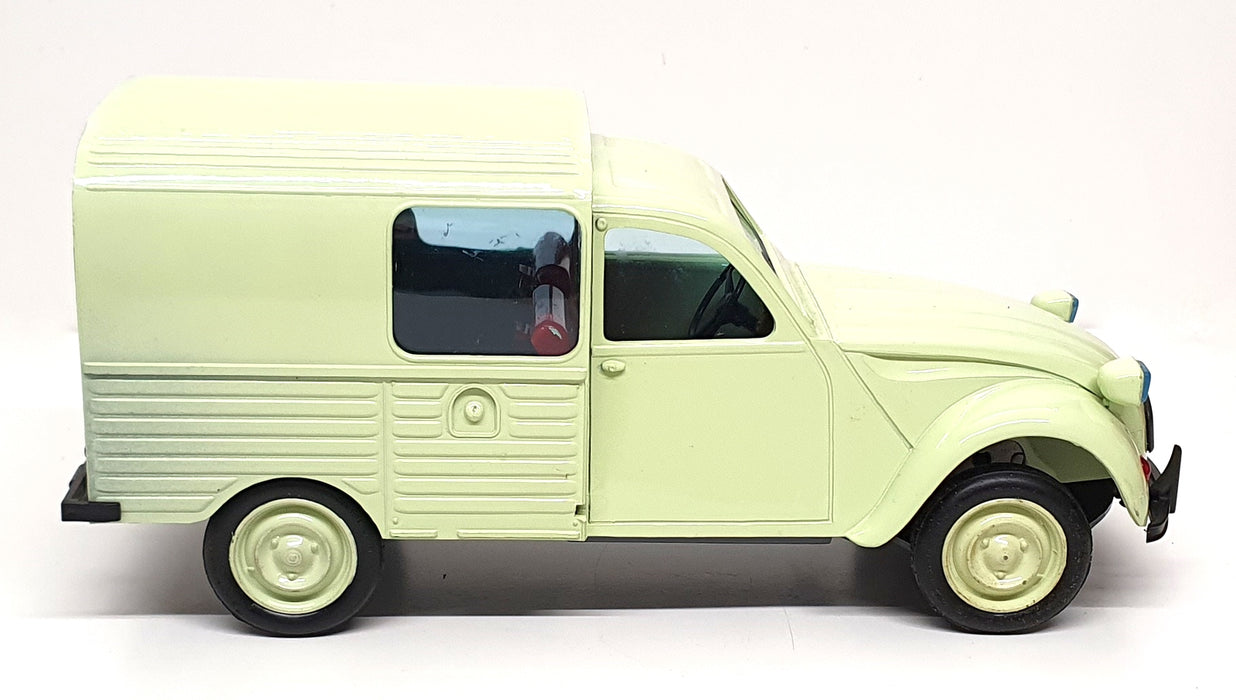 Sanchis 29cm Long Tinplate 321 F - Citroen AKS 400 Friction Van - Lt. Green