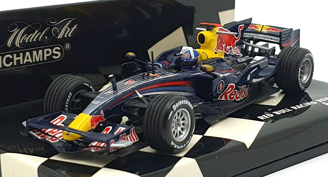 Minichamps 1/43 Scale 400 080009 - F1 Red Bull Renault RB4 #9 2008 - Coulthard
