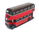 Louaine 1/50 Scale 088 - AEC Regent D/Deck Bus Rt. 3 Oxford - Red/Brown