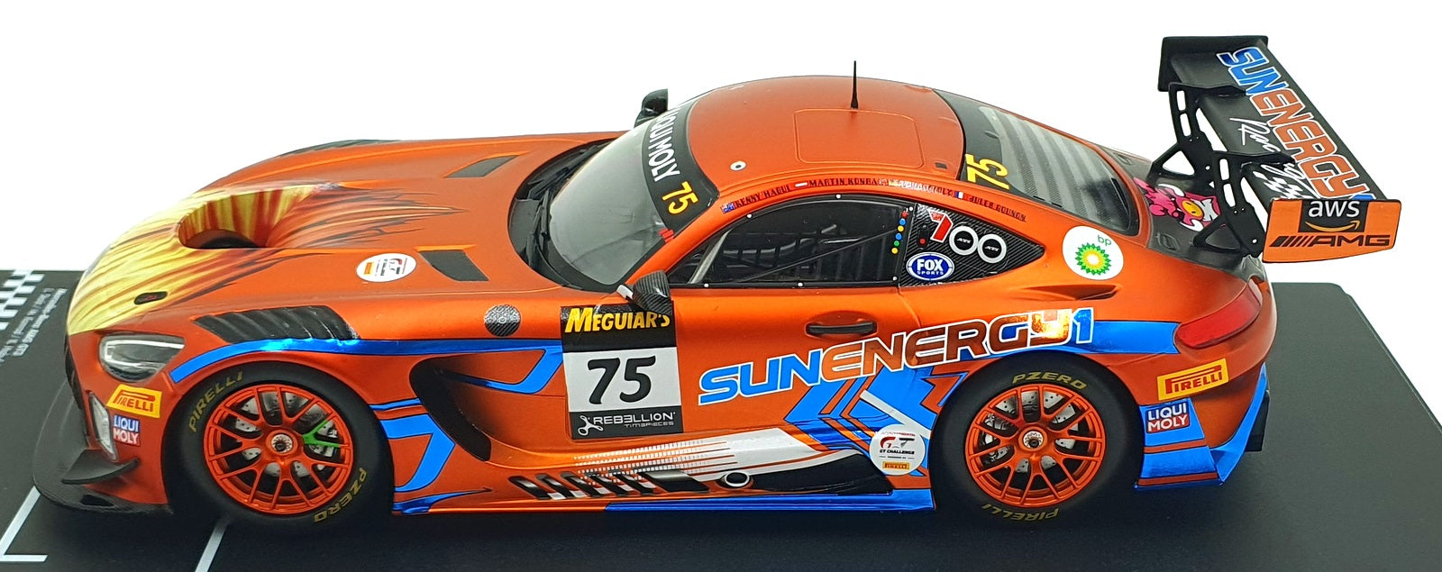 IXO 1/18 Scale LEGT18-23BAT002 Mercedes Benz AMG GT3 #75 1st 12hr Bathurst 2022