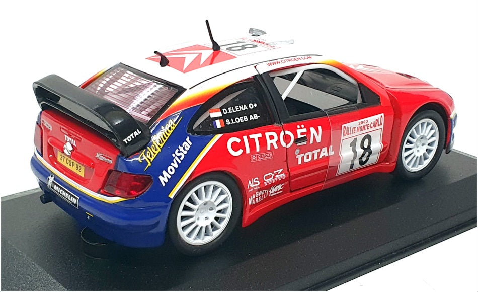 Polistil 1/32 Scale 95300 - 2003 Citroen Xsara WRC Monte Carlo #18 Loeb/Elena