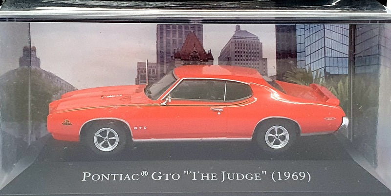 Altaya 1/43 Scale Diecast 6425A - 1969 Pontiac GTO The Judge - Lt. Red