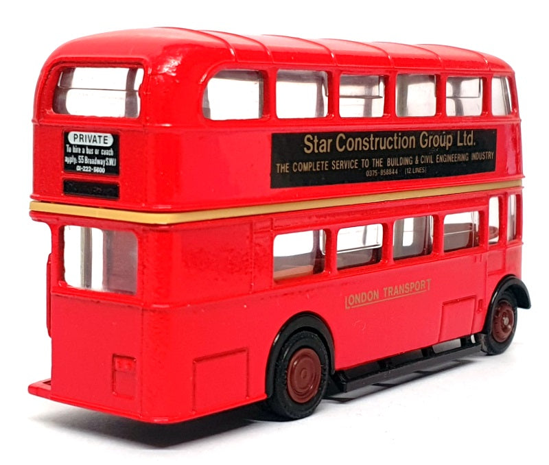 EFE 1/76 Scale Diecast EF01C3 - AEC Regent D/Deck Bus REWORKED - Red