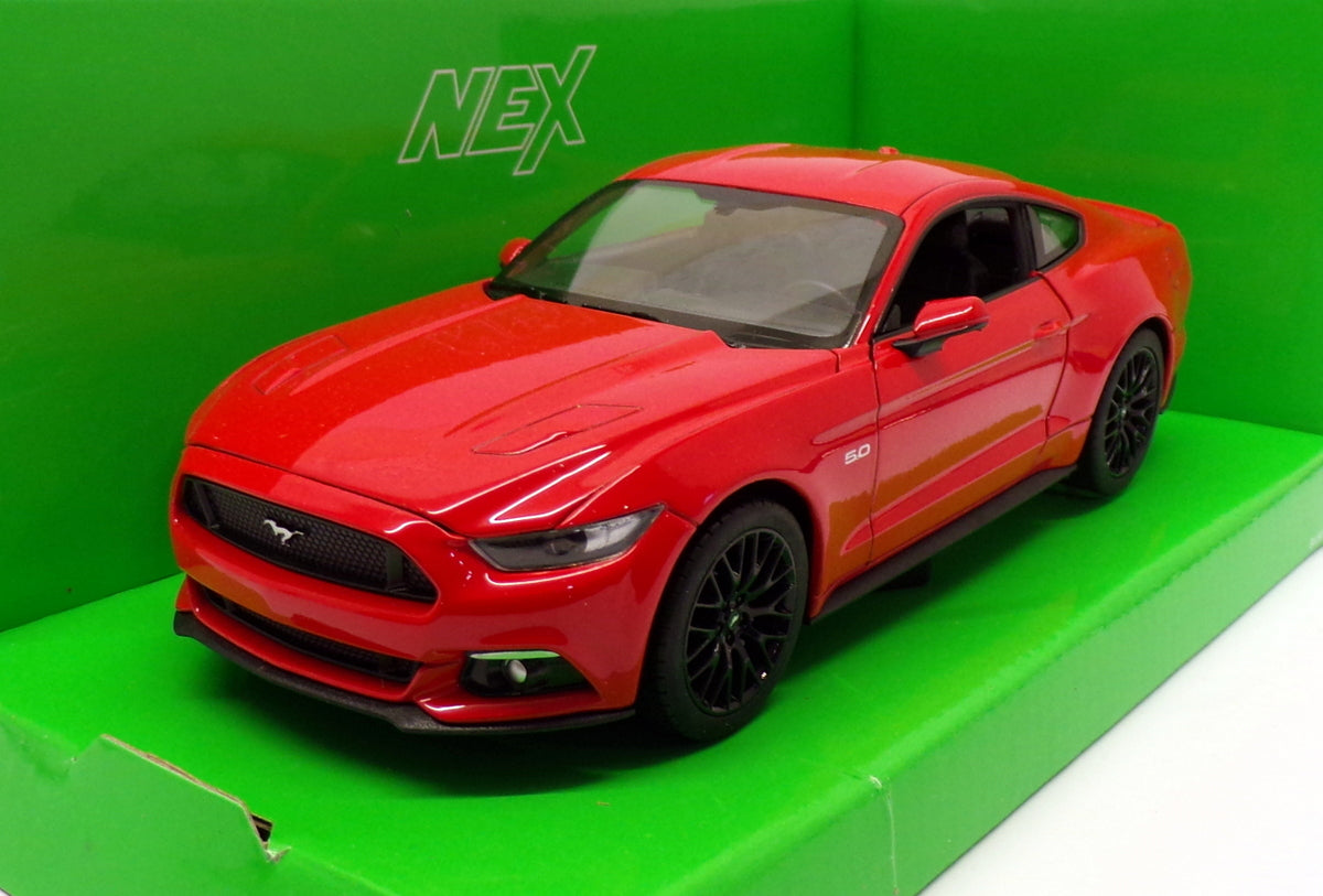 Welly 1/24 Scale 24062W - 2015 Ford Mustang GT - Red