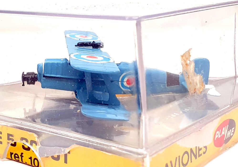 Aviones Play Me Diecast 101 - SE 5 Scout Aircraft - Blue