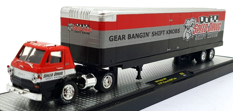 Castline M2 Machines 1/64 Scale D R58 '69 Dodge L600 & '71 Plymouth HEMI Cuda 