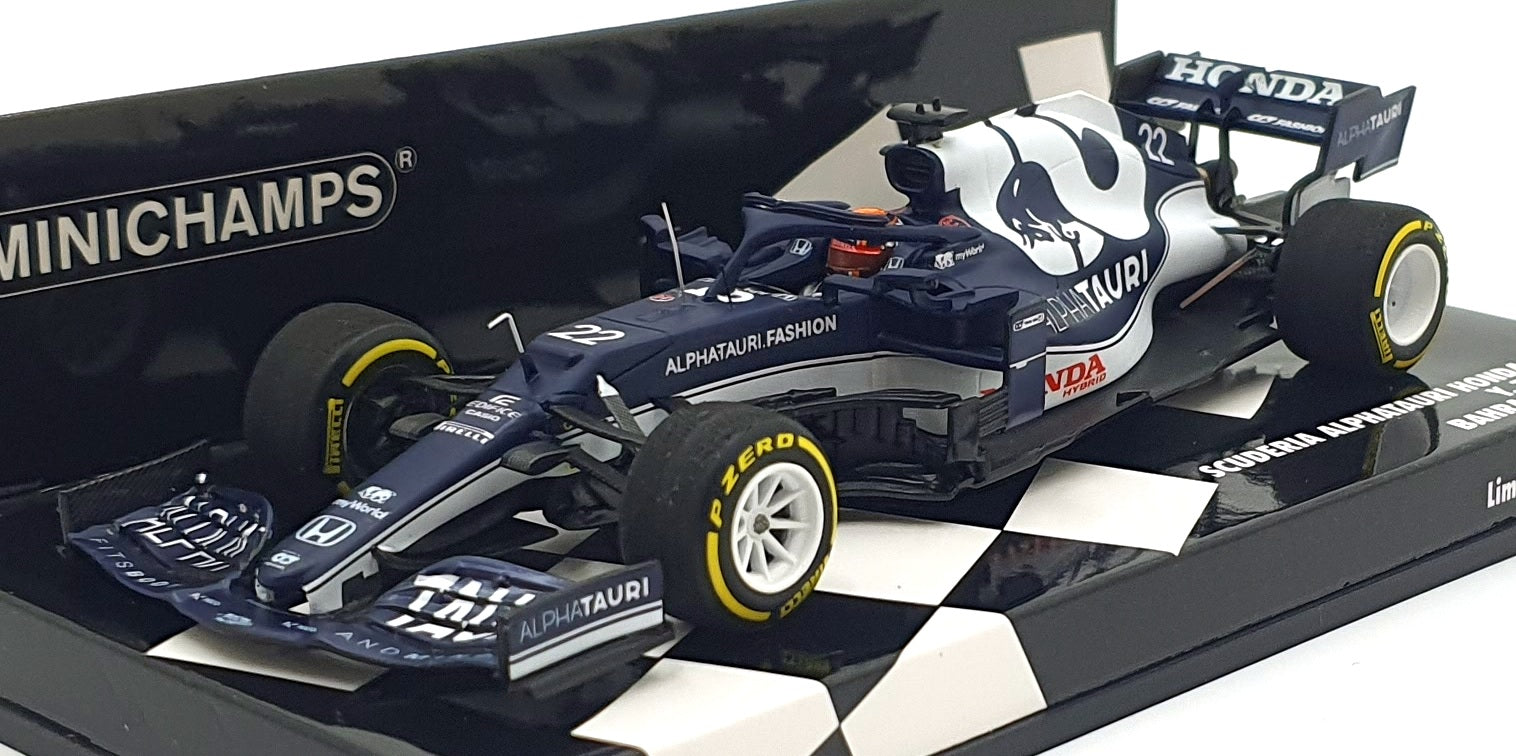 Minichamps 1/43 Scale 417 210122 - Honda AT02 #22 Bahrain 2021
