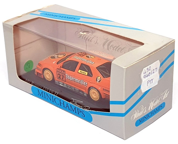 Minichamps 1/43 Scale 430 940127 - Alfa Romeo 155 V6 TI #27 DTM 1994 Bartels