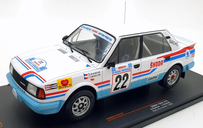 SKODA 130LR #22 Rallye d'Akropolis 1986 S.Kvaizar / J.Janecek SKODA 130LR #22 Rallye d'Akropolis 1986 S.Kvaizar / J.Janecek