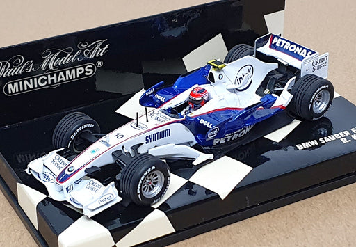 Minichamps 1/43 Scale 400 070010 - F1 BMW Sauber F1.07 #10 R. Kubica 2007