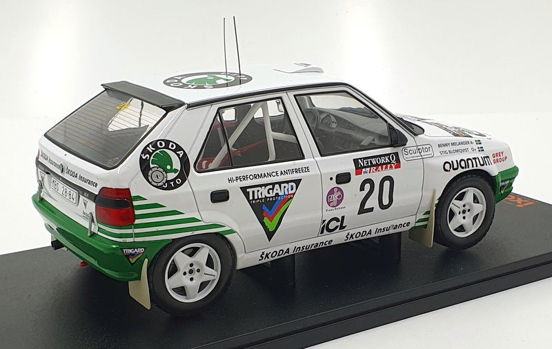 MODÈLE DE VOITURE STATIQUE SKODA FELICIA N.20 RALLY RAC MODÈLE DE VOITURE STATIQUE SKODA FELICIA N.20 RALLY RAC