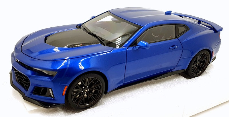 Autoart 1/18 Scale Diecast 71209 - Chevrolet Camaro ZL1 - Hyper Blue Metallic