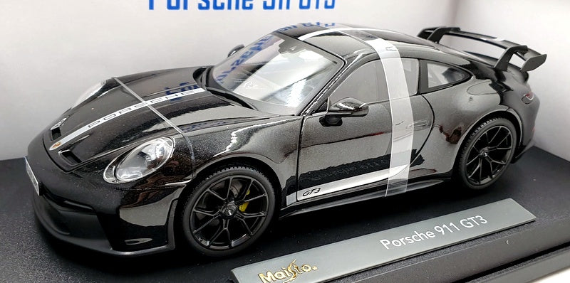 Maisto 1/18 Scale Diecast 36458 - Porsche 911 GT3 - Black
