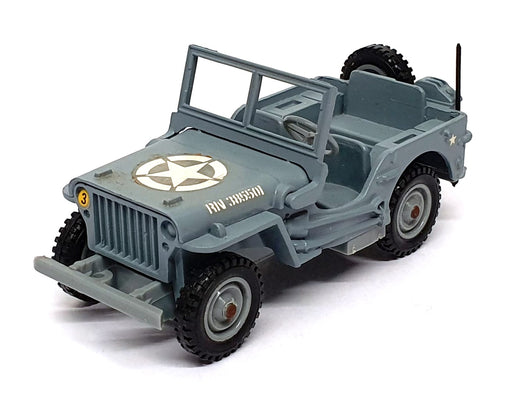 Solido 1/43 Scale Diecast 4595/03 - Willys Jeep Royal Navy - Lt. Blue