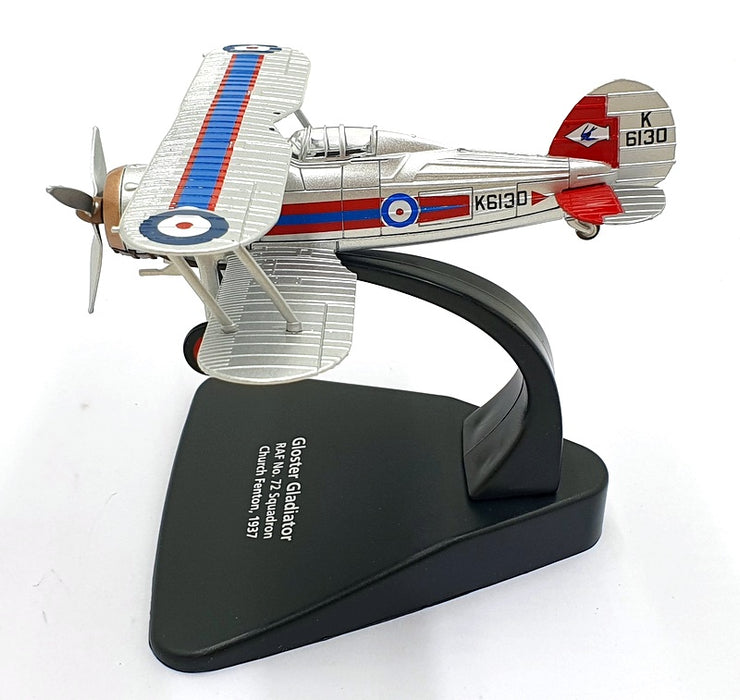 Oxford Diecast 1/72 Scale AC122 Gloster Gladiator RAF #72 Sqn Church Fenton 1937