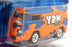 Johnny Lightning 1/64 453-10 - Volkswagen Y2K Bus - Orange and Blue