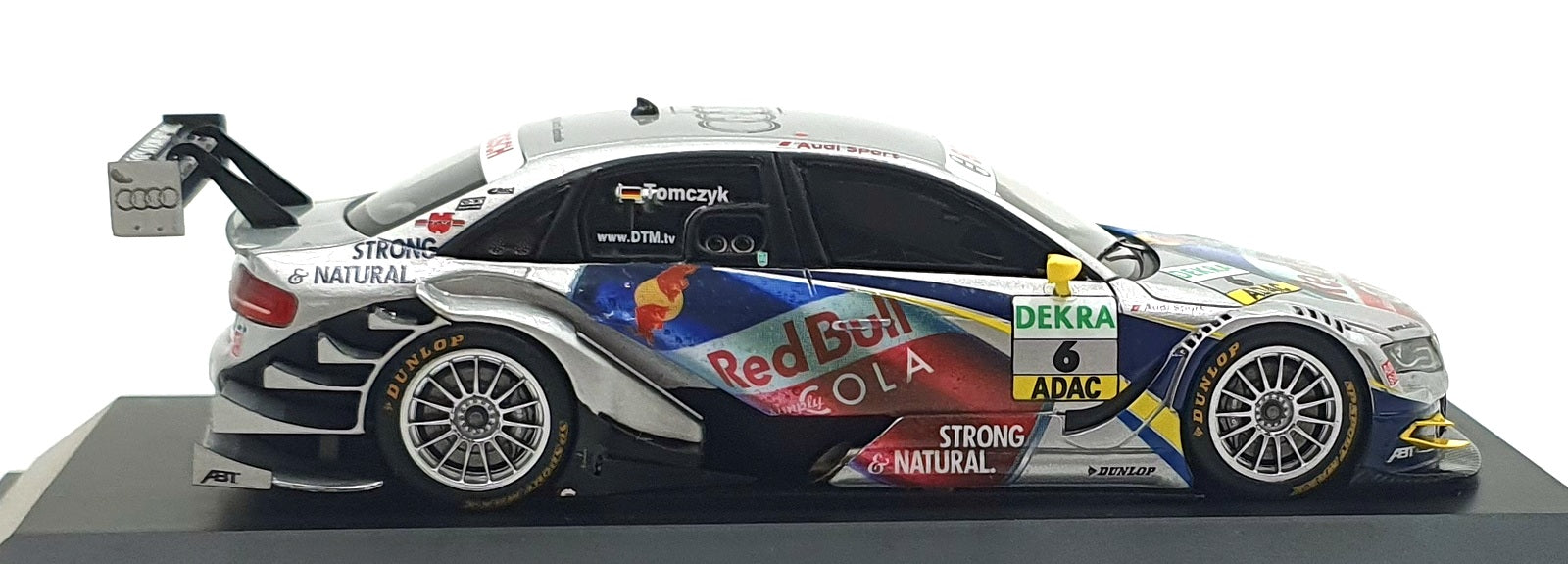 Audi Dealer Model 1/43 Scale 502.10.001.33 - Red Bull Cola Audi A4 DTM 2010
