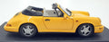 Anson 1/18 Scale Diecast 30309-W - Porsche 911 Carrera 4 Cabriolet - Yellow