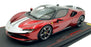 BBR 1/18 Scale P18188B - Ferrari SF90 Stradale Pack Fiorano - Red/Gloss Black