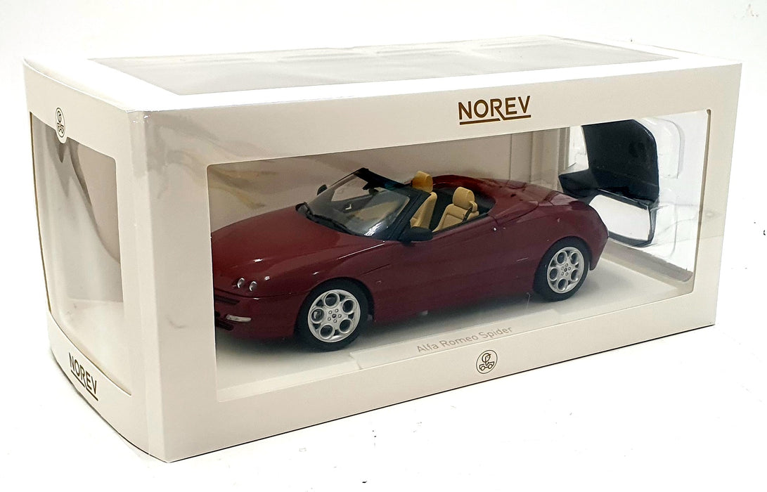 Norev 1/18 Scale Diecast 187854 - 1999 Alfa Romeo Spider - Met. Proteored