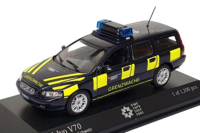 Minichamps 1/43 Scale 430 171885 - Volvo V70 Break Grenzwache Schweiz